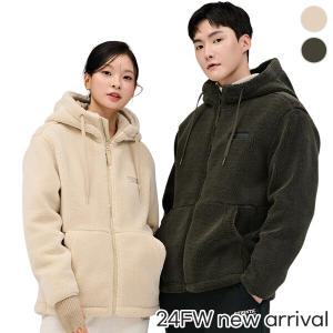 [체이스컬트] 공용 뽀글 양털 보아 HOOD ZIP-UP JUMPER/2Color