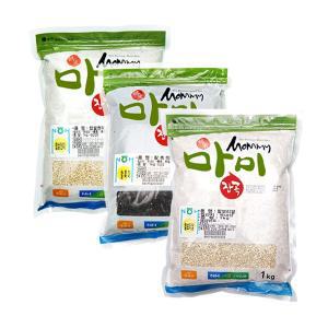 [고산농협] 마미잡곡 찰현미/찰흑미/찰보리쌀 각1kg(3kg)