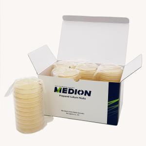 [MEDION]메디온 화장품 미생물 한도시험 플루오레세인 검출용 녹농균 한천배지 Pseudomonas agar F 20plate