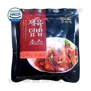 모아네 제육 덮밥 소스 240g 다모아 육개장 갈비탕