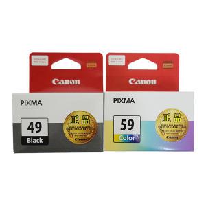 캐논정품잉크 PG-49+CL-59 PIXMA E3195 E409 4색 세트