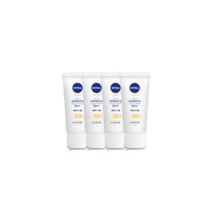 니베아 프로텍트 앤 라이트 필 퍼펙트 선 세럼 90ml(SPF50+) 4개