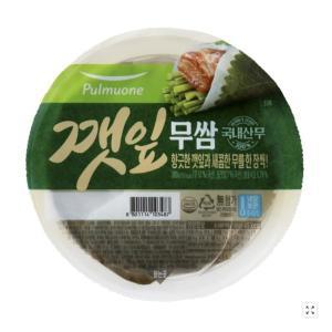 풀무원 자취 아침 점심 저녁 반찬 깻잎무쌈 절임 장아찌 소풍 피크닉 집들이 300g