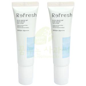 뷰티피플 리프레쉬 북극 빙하젤 듀얼 캡슐 선크림 50ml X 2 / 철벽녀