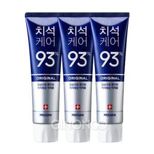 메디안 치석오리지널 치약 120g (3입) 1개 치석예방 개운한 잇몸 충치