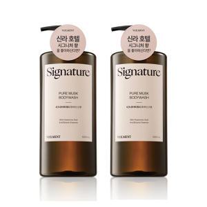 벨먼 시그니처 바디워시 1000ml 퓨어머스크, 2개