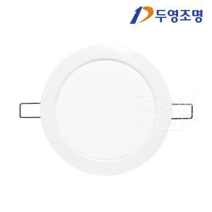 두영조명(주) 6인치 다운라이트 20W 매입등기구 깡통매입 주광색 전구색