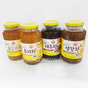 오뚜기 전통차 모음 1kg /모과차/유자차/생강차/대추차