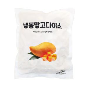 이안 냉동망고 다이스 2kg(1kgx2팩) / 베트남산