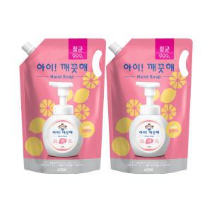 아이깨끗해 핸드워시 레몬, 1.8L, 2개