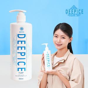 딥아이스 대용량 펌프형 쿨링 스포츠겔 500ml