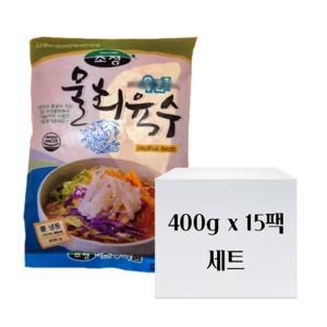 초정식품 물회육수 400g 15팩 세트