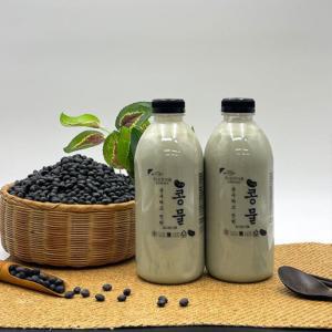 100% 국내산 진한 서리태콩물 1000ml x 2ea