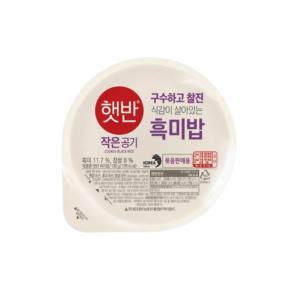 CJ 햇반 흑미밥 작은공기 130g 24개