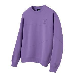 [하프클럽/스위브]Segment Point Sweatshirt (Purple) LSRSCTM109M