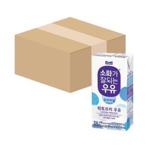 매일 소화가 잘되는 락토프리 멸균 우유 190ml 48개