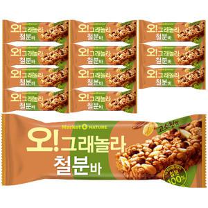 오리온 마켓오 오!그래놀라바 철분바, 35g, 12개