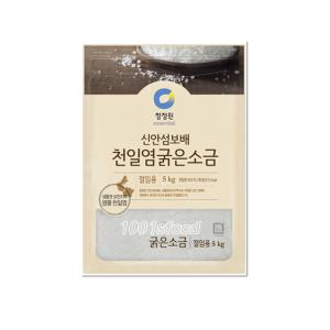 청정원 천일염굵은소금5kg