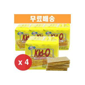 키드오 크리미 버터향 크래커 120g x 4팩