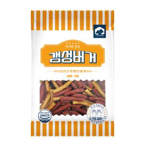 펫러닝 갬성버거 오리고기 치즈버거 100g 부드럽고 말랑한 강아지 애견 노즈워크 간식