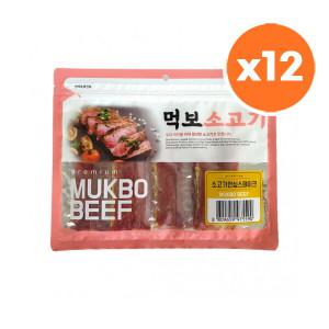 먹보소고기 소고기안심스테이크 강아지간식 300g x 12개