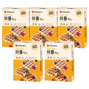 큐원 홈메이드 와플믹스 500g 5개