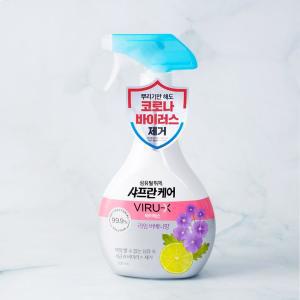 LG 샤프란케어 바이럭스 섬유탈취제 라임버베나 500ml