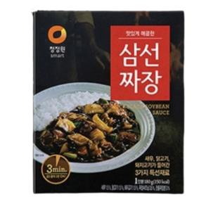 청정원 매콤한 삼선짜장 180G 20개