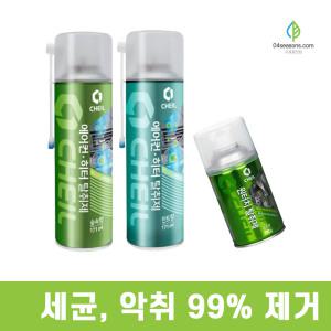 사계절닷컴 자동차 에바크리너 에바클리너 훈증캔 에어컨 냄새제거제 숲속향 171ml