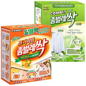 컴배트 좀벌레싹 옷장용10P+서랍장용 8P / 옷장용 서랍장용 제습제 탈취제