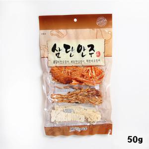 마른안주류 [더해찬] 지앤비 삼단안주50g