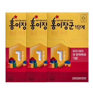 정관장 홍이장군 1단계 3-4세 15ml x 30포 /써클