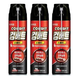 컴배트 스피드 에어졸 바퀴용 500ml X 3개