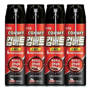 컴배트 스피드 에어졸 바퀴용 500ml X 4개