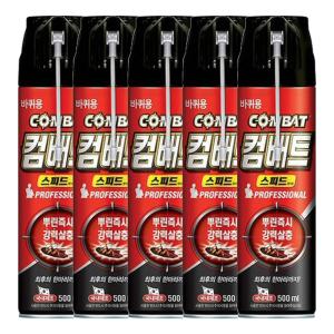 컴배트 스피드 에어졸 바퀴용 500ml X 5개