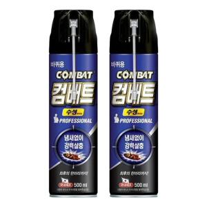 컴배트 스피드 수성 에어로솔 바퀴용 500ml X 2개