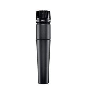 SHURE SM57 용 전설적인 다이나믹 전문 유선 핸드 헬드 카디오이드 가라오케 마이크 무대 스튜디오 녹음 선