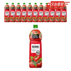 오늘출발 미닛메이드 토마토 주스 1.5L 12개