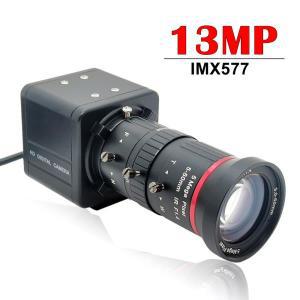 고화질 USB 웹캠 MJPEG CMOS IMX577 5-50mm 수동 다초점 CS 렌즈 컴퓨터 산업 카메라 3MP 3840x2880