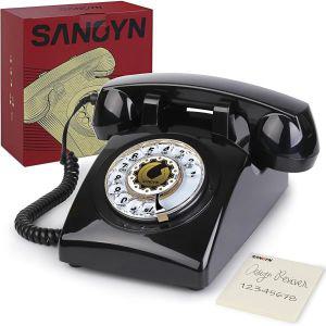 Rotary 로터리 레트로 클래식 전화기 Dial Telephones Sangyn