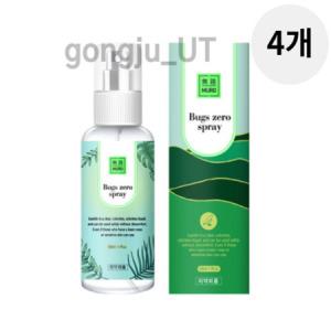 무로 벅스 제로 모기기피 스프레이 모기퇴치 50ml 4개