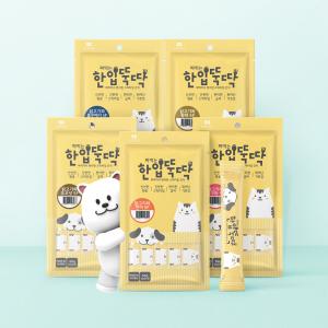 짜먹는한입뚝딱 국산 간식 파우치 (60gx20P)100P 모음