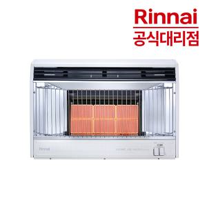 린나이 가스난로 RHS-650W 가스히터 벽걸이형 10~12평 LNG LPG 선택