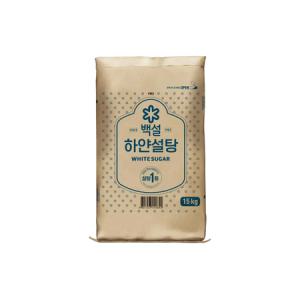 백설 하얀설탕 15KG