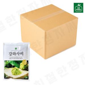 이엔푸드 강와사비 분말 200g x 40개/1box