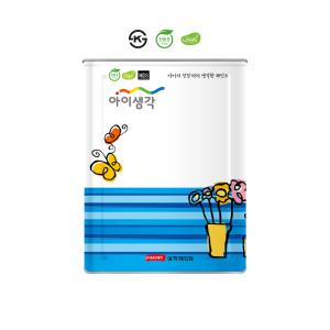 삼화페인트 아이생각 외부프로 백색 18L 친환경 페인트 실외 야외 콘크리트 시멘트 담장