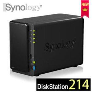 [산돌네트웍] ♣DS214+(3TB)♣ 2Bay NAS(Max 4TB*2Bay장착가능)Dual Core 1.33GHz DDR3 1G Synology전문공급업체[LivingStone]