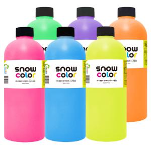 [SNOWKIDS] 대용량물감 1000ml  유아물감 미술놀이 촉감놀이 엄마표미술