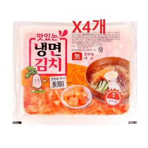 박스/맛있는냉면김치 3KGx4개/진산