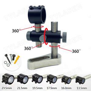 레이저커팅기 레이저 포인터 모듈 홀더 마운트 클램프용 3 축 얼라이너 클램프 조절식 높고 낮은 광학 브래
